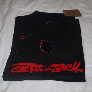 Barcelona Travis Scott X Cactus Jack Away Jersey 2024/2025